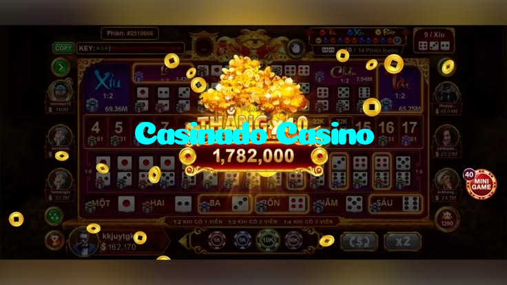 Casinado Casino خوش آمدید بونس +600% پیشکش موبائل ایپ کے پروموشن سیکشن میں دکھائی دیتی ہے۔